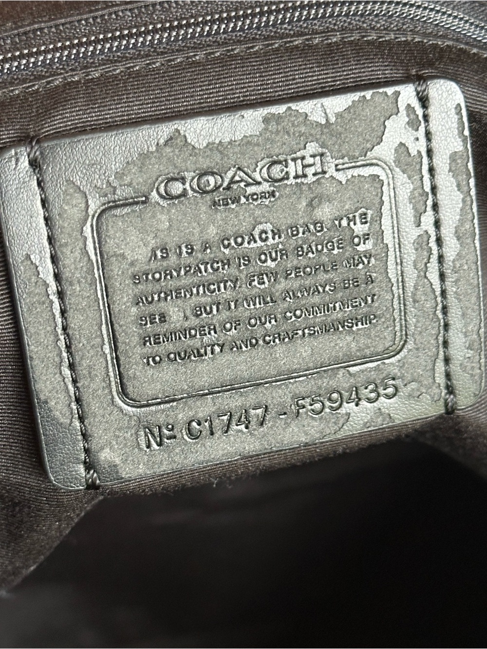 Coach Ranch Floral Tote - Picture 11 of 11